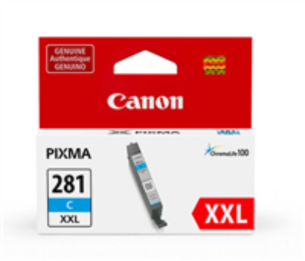 Canon CLI 281 XXL Cyan Ink Tank   1980C001