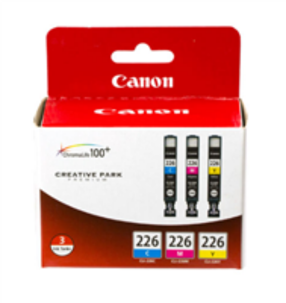 Canon CLI 226 3 Color Ink Pack   4547B005
