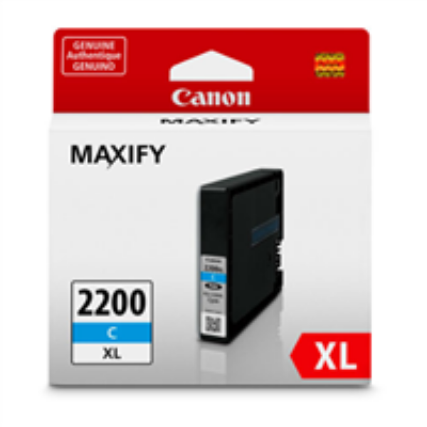 Canon PGI 2200 XL Cyan Pigment Ink Tank   9268B001