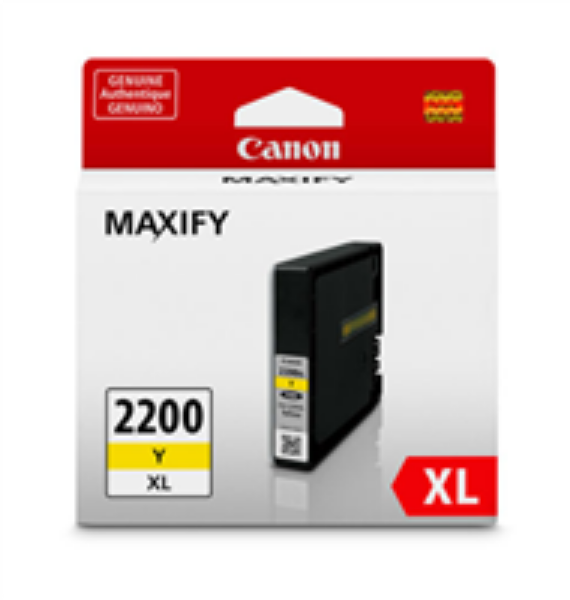 Canon PGI 2200 XL Yellow Pigment Ink Tank   9270B001