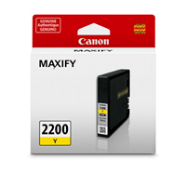 Canon PGI 2200 Yellow Pigment Ink Tank   9306B001