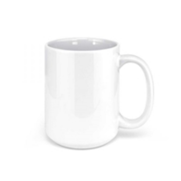 ISW 15oz White Ceramic Sublimation Coffee Mug   Case of 36