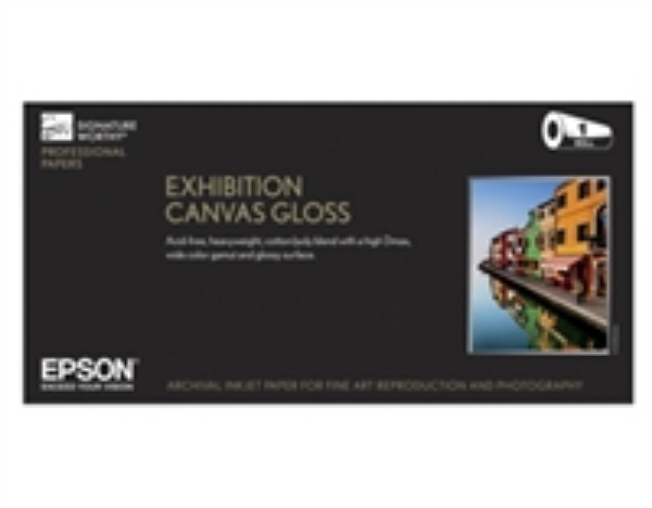 Epson Exhibition Canvas Gloss Natural 17 x 22 sheets