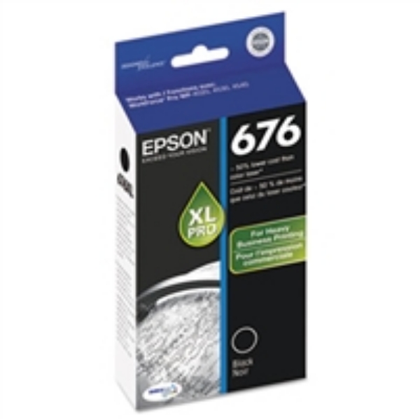 Epson 676XL Black Ink Cartridge   T676XL120S