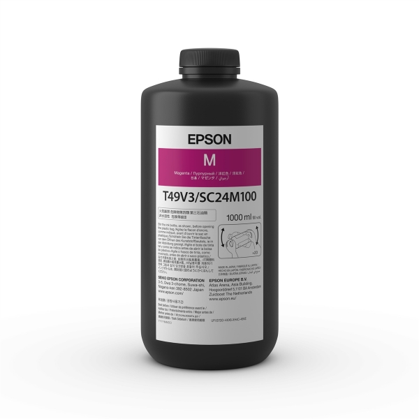 Epson UltraChrome T49 Magenta Ink 1L Bottle for SureColor V7000