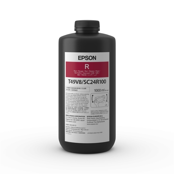 Epson UltraChrome T49 Red Ink 1L Bottle for SureColor V7000