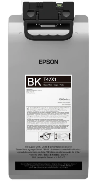 Epson UltraChrome T47 Black Ink for F3070 - 1.5L Bag