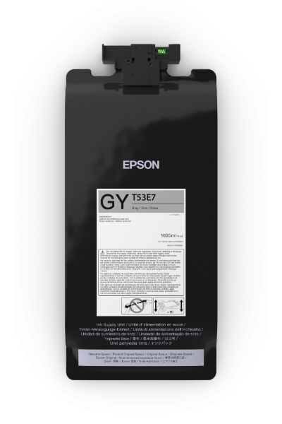 Epson Ultrachrome PRO6 Gray Ink 1.6L Bag for SureColor P8570DL - T53E720
