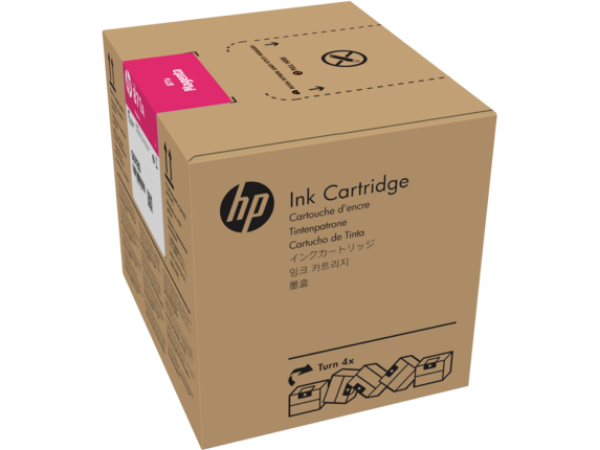 HP 871A 3-Liter Magenta Latex Ink Cartridge for Latex 370, 570 - G0Y80D