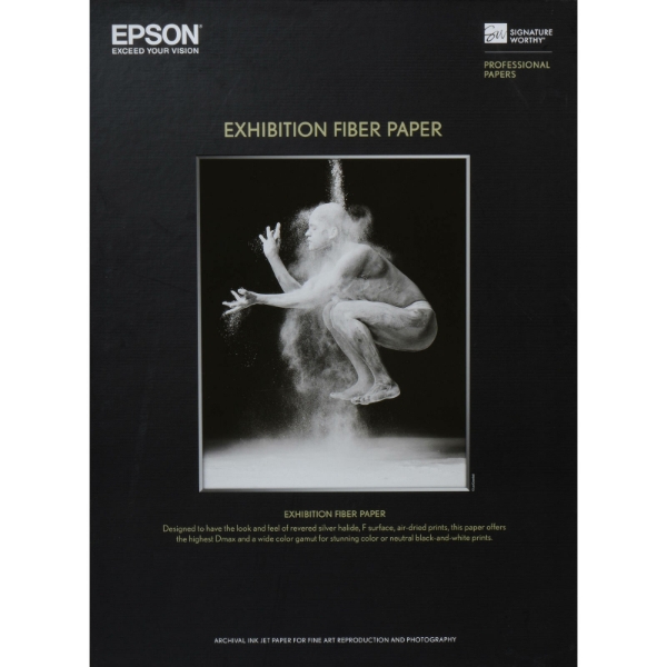 EPSON Exhibition Fiber Paper 8.5"x11" 325gsm - 25 Sheets