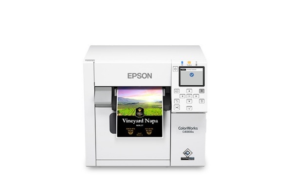 Epson ColorWorks C4000 4" Matte Inkjet Label Printer