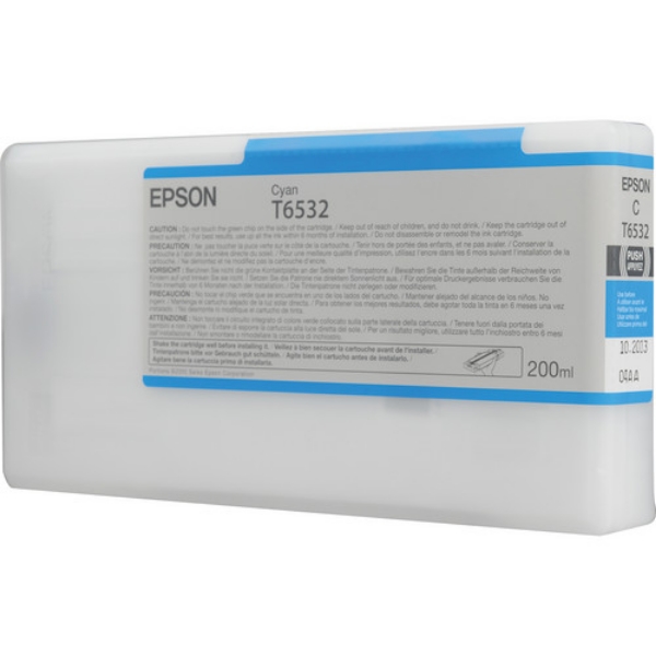 Epson UltraChrome HDR Ink Cyan 200ml for Stylus Pro 4900 T653200	