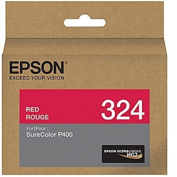 Epson 324 14mL Red Ink Cartridge for SureColor P400 - T324720