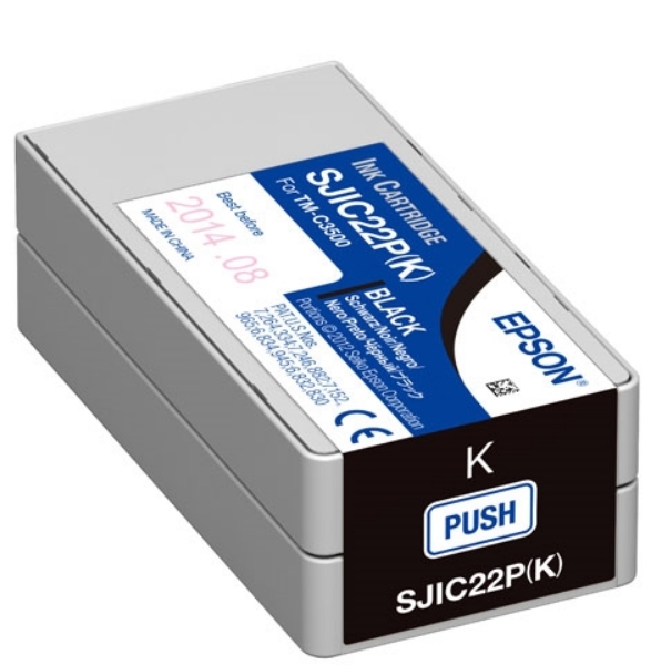 Picture of Epson SJIC22P Black Ink for ColorWorks C3500 - C33S020577