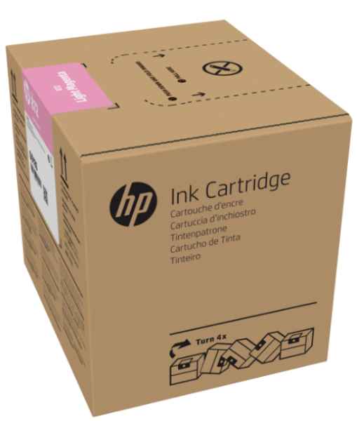HP 872 3-liter Light Magenta Latex Ink Cartridge for R1000 - G0Z06A