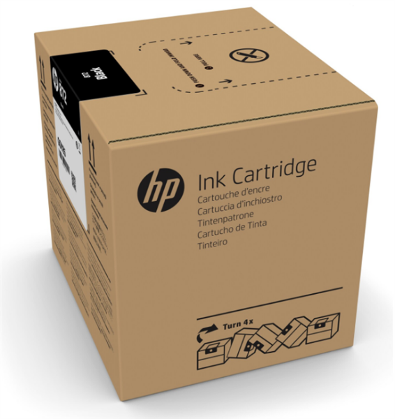 HP 872 3-liter Black Latex Ink Cartridge for R1000 - G0Z04A