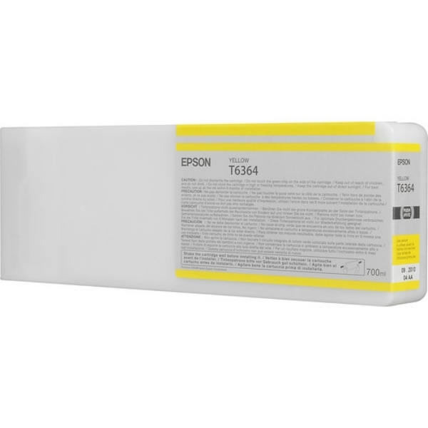 Epson UltraChrome HDR Ink Yellow 700ml for Stylus Pro 7700, 7890, 7900, WT7900, 7900CTP, 9700, 9890, 9900 - T636400