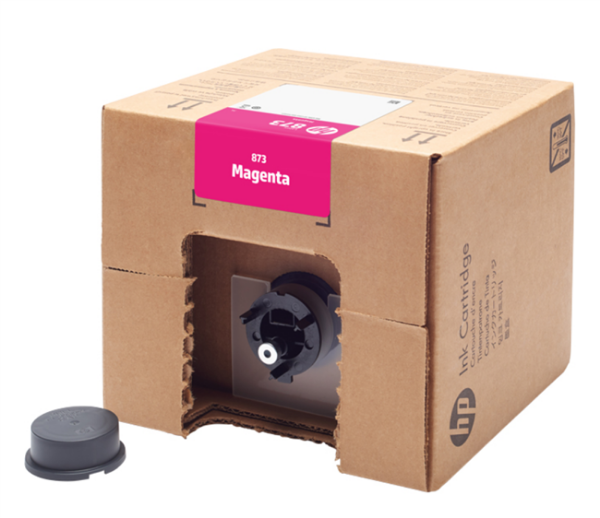 HP 873 3-Liter Magenta Ink Cartridge for Latex 800, 800W, 830, 830W