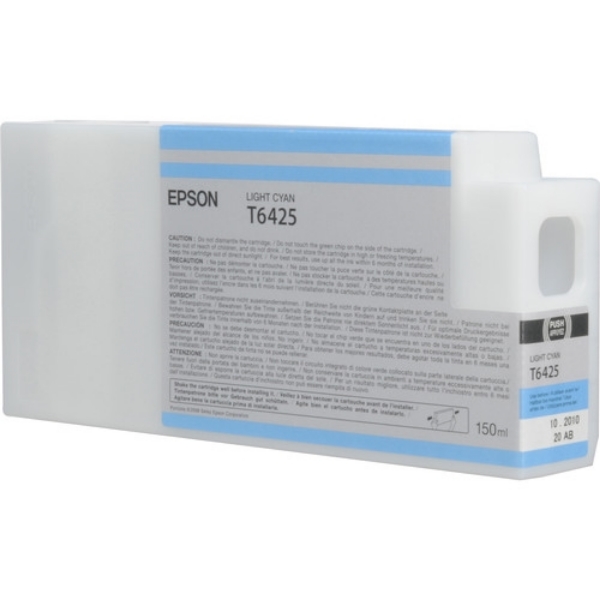 Epson UltraChrome HDR Ink Light Cyan 150ml for Stylus Pro 7890, 7900, 7900CTP, 9890, 9900, WT7900 - T642500