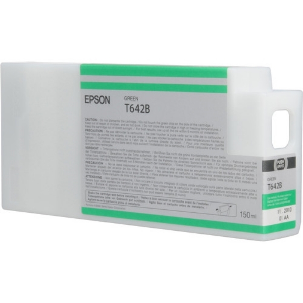 Epson UltraChrome HDR Ink Green 150ml for Stylus Pro 7900, 7900CTP, WT7900, 9900 - T642B00