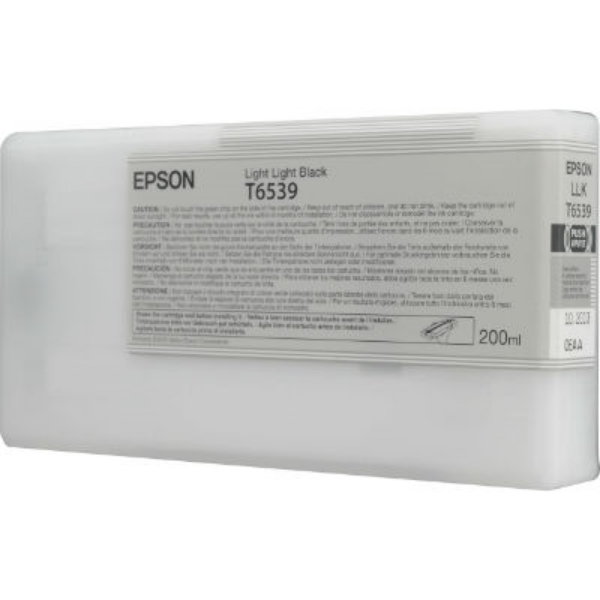 Epson UltraChrome HDR Ink Light Light Black 200ml for Stylus Pro 4900 - T653900