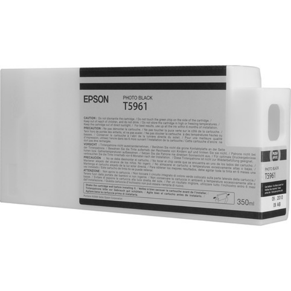 Epson UltraChrome HDR Photo Black Ink 350ml for Stylus Pro 7700, 7890, 7900, 7900CTP, 9700, 9890, 9900, WT7900 T596100	