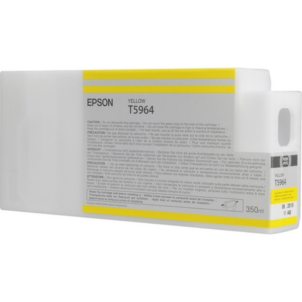 Epson UltraChrome HDR Ink Yellow 350ml for Stylus Pro 7700, 7890, 7900, 7900CTP, 9700, 9890, 9900, WT7900 T596400	
