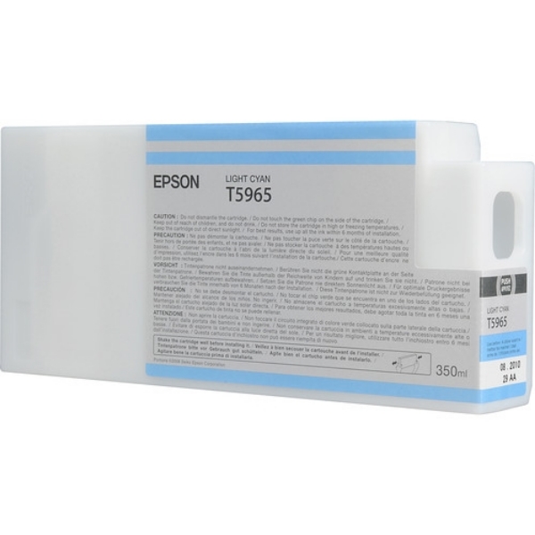 Epson UltraChrome HDR Ink Light Cyan 350ml for Stylus Pro 7890, 7900, 7900CTP, 9890, 9900, WT7900 - T596500