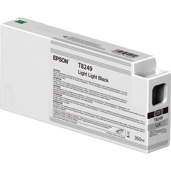 Epson UltraChrome HD 350mL Light Light Black Ink Cartridge for SureColor P6000, P7000, P8000, P9000 T824900	
