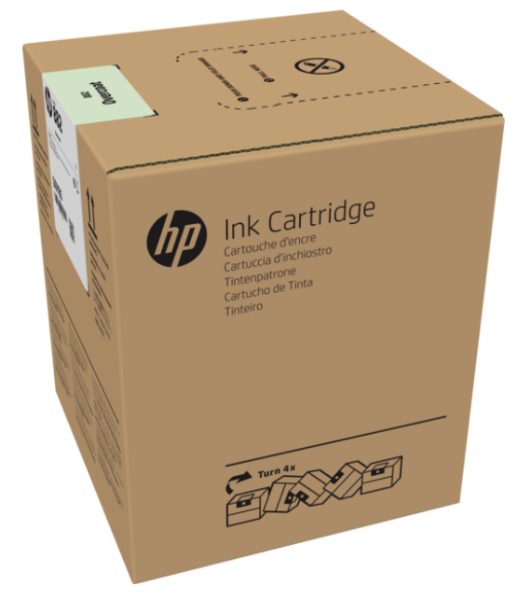 HP 882 5 liter Overcoat Latex Ink Cartridge for R2000 G0Z17A	