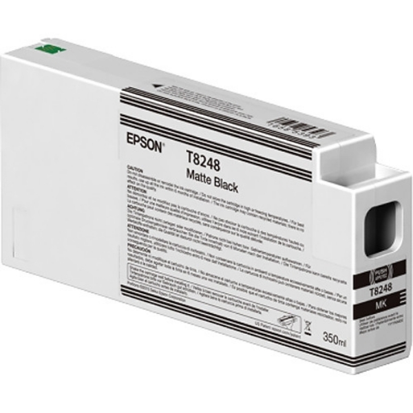 Epson UltraChrome HD 350mL Matte Black Ink Cartridge for SureColor P6000, P7000, P8000, P9000 T824800	