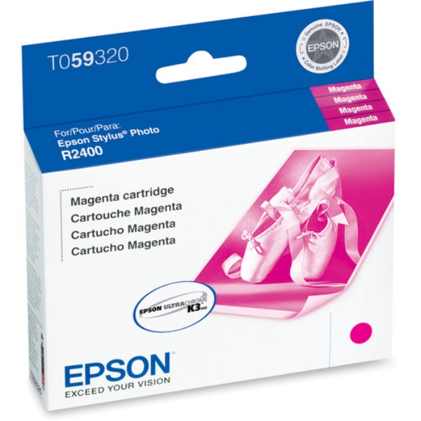 Epson 59 UltraChrome K3 Magenta Ink for Stylus R2400   T059320