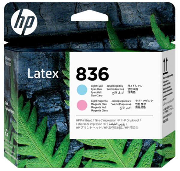 HP 836 Light Cyan/Light Magenta Printhead for Latex 630, 630 W, 700, 700 W, 800, 800 W