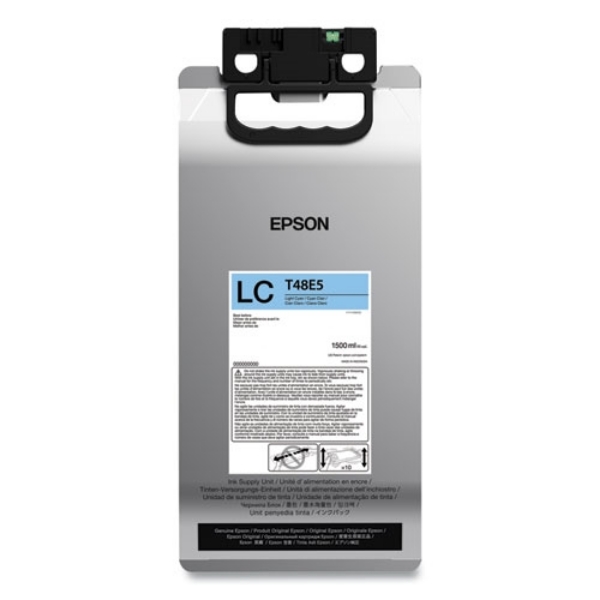 Epson (T48E) UltraChrome RS High Yield Light Cyan Ink 1.5L for SureColor R5070PE