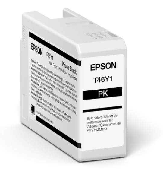 Epson UltraChrome PRO10 50ml Photo Black Ink for SureColor P900 - T46Y100