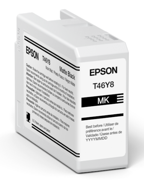 Epson UltraChrome PRO10 50ml Matte Black Ink for SureColor P900 - T46Y800