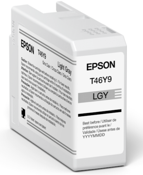 Epson UltraChrome PRO10 50ml Light Gray Ink for SureColor P900 - T46Y900