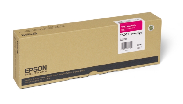 Epson UltraChrome K3 Ink Vivid Magenta 700ml for Stylus Pro 11880 - T591300