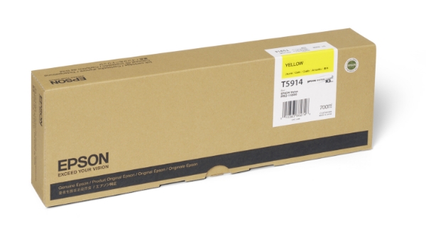 Epson UltraChrome K3 Ink Yellow 700ml for Stylus Pro 11880 - T591400
