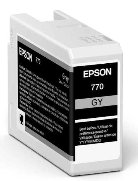 Epson UltraChrome PRO10 25ml Gray Ink for SureColor P700 - T770720
