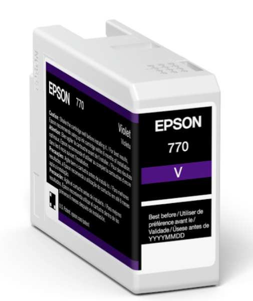 Epson UltraChrome PRO10 25ml Violet Ink for SureColor P700 - T770020