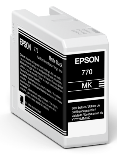 Epson UltraChrome PRO10 25ml Matte Black Ink for SureColor P700 - T770820