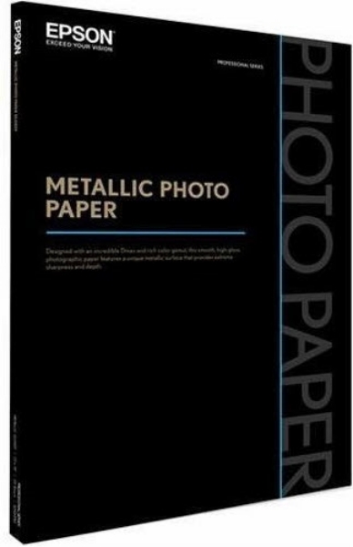 It Supplies - EPSON Metallic Photo Paper Luster 8.5x11 - 25