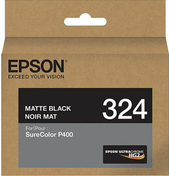 Epson 324 14mL Matte Black Ink Cartridge for SureColor P400 - T324820
