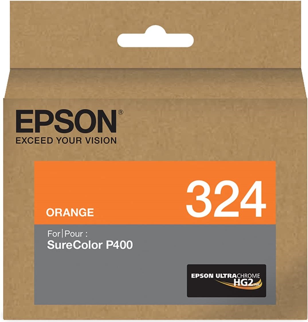 T324920 (324) UltraChrome HG2 Ink, Orange T324920 (324) UltraChrome HG2 Ink, Orange