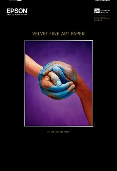 EPSON Velvet Fine Art Paper 13"x19" 20 Sheets