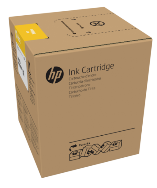 HP 882 5 liter Yellow Latex Ink Cartridge for R2000 G0Z12A	