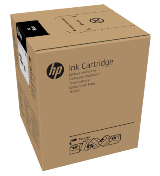 HP 882 5 liter Black Latex Ink Cartridge for R2000 G0Z13A	