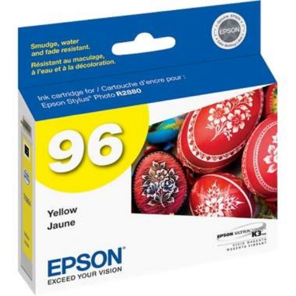 Epson 96 UltraChrome K3 Ink Yellow for Stylus R2880 - T096420
