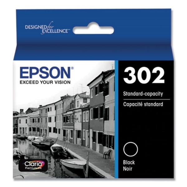 Epson 302 Claria Premium Black Ink for XP 6000